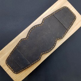 БАЗА (НАПУЛЬСНИК) ДЛЯ НАРУЧНЫХ ЧАСОВ. НАТУРАЛЬНАЯ КОЖА. ПРОИЗВОДИТЕЛЬ REMENMASTER BAZA013