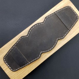 БАЗА (НАПУЛЬСНИК) ДЛЯ НАРУЧНЫХ ЧАСОВ. НАТУРАЛЬНАЯ КОЖА. ПРОИЗВОДИТЕЛЬ REMENMASTER BAZA014