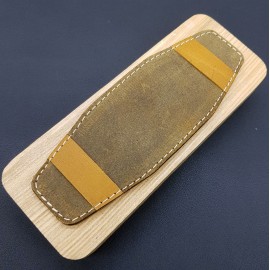 БАЗА (НАПУЛЬСНИК) ДЛЯ НАРУЧНЫХ ЧАСОВ. НАТУРАЛЬНАЯ КОЖА. ПРОИЗВОДИТЕЛЬ REMENMASTER BAZA024