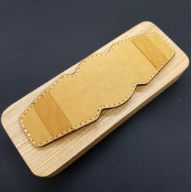 БАЗА (НАПУЛЬСНИК) ДЛЯ НАРУЧНЫХ ЧАСОВ. НАТУРАЛЬНАЯ КОЖА. ПРОИЗВОДИТЕЛЬ REMENMASTER BAZA028