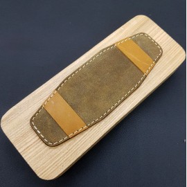 БАЗА (НАПУЛЬСНИК) ДЛЯ НАРУЧНЫХ ЧАСОВ. НАТУРАЛЬНАЯ КОЖА. ПРОИЗВОДИТЕЛЬ REMENMASTER BAZA031