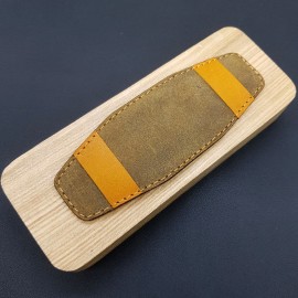 БАЗА (НАПУЛЬСНИК) ДЛЯ НАРУЧНЫХ ЧАСОВ. НАТУРАЛЬНАЯ КОЖА. ПРОИЗВОДИТЕЛЬ REMENMASTER BAZA032