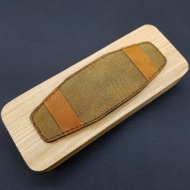 БАЗА (НАПУЛЬСНИК) ДЛЯ НАРУЧНЫХ ЧАСОВ. НАТУРАЛЬНАЯ КОЖА. ПРОИЗВОДИТЕЛЬ REMENMASTER BAZA036