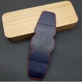 БАЗА (НАПУЛЬСНИК) ДЛЯ НАРУЧНЫХ ЧАСОВ. НАТУРАЛЬНАЯ КОЖА. ПРОИЗВОДИТЕЛЬ REMENMASTER BAZA041