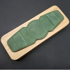 БАЗА (НАПУЛЬСНИК) ДЛЯ НАРУЧНЫХ ЧАСОВ. НАТУРАЛЬНАЯ КОЖА. ПРОИЗВОДИТЕЛЬ REMENMASTER BAZA044