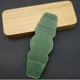 БАЗА (НАПУЛЬСНИК) ДЛЯ НАРУЧНЫХ ЧАСОВ. НАТУРАЛЬНАЯ КОЖА. ПРОИЗВОДИТЕЛЬ REMENMASTER BAZA046