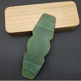 БАЗА (НАПУЛЬСНИК) ДЛЯ НАРУЧНЫХ ЧАСОВ. НАТУРАЛЬНАЯ КОЖА. ПРОИЗВОДИТЕЛЬ REMENMASTER BAZA047