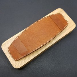 БАЗА (НАПУЛЬСНИК) ДЛЯ НАРУЧНЫХ ЧАСОВ. НАТУРАЛЬНАЯ КОЖА. ПРОИЗВОДИТЕЛЬ REMENMASTER BAZA053