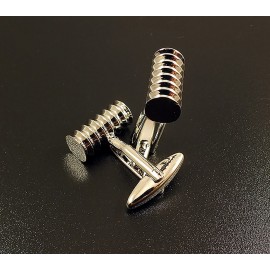 Запонки мужские из стали CBZ085