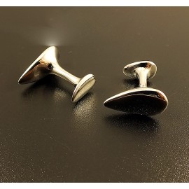 Запонки мужские из стали CBZ093