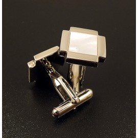 Запонки мужские из стали CBZ106