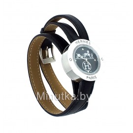 Часы с двойным ремнем Hermes CWD107