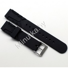 Ремешок каучуковый для часов 18 мм CRW086-18