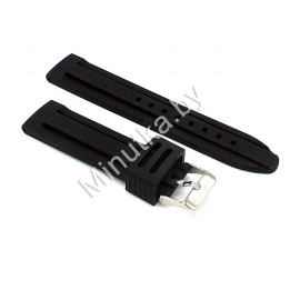 Ремешок каучуковый для часов 18 мм CRW201-18