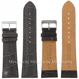 Ремешок кожаный для часов 24 мм 2044-2401