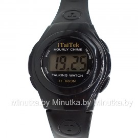 ГОВОРЯЩИЕ наручные часы iTaiTek CWS548 (оригинал)